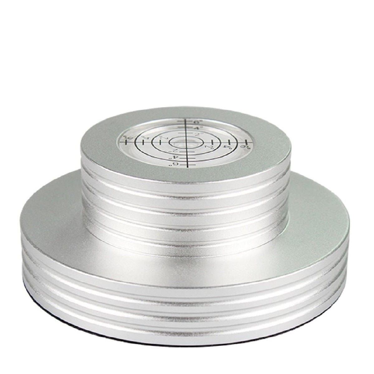 MJI Electronics MJI Record Aluminum Stabilizer W Bubble Level -Silver