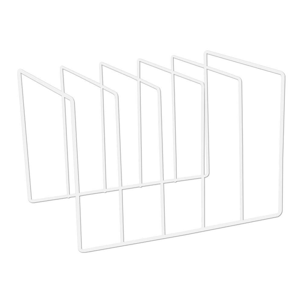 MJI Electronics MJI Vinyl Records Holder R25-White