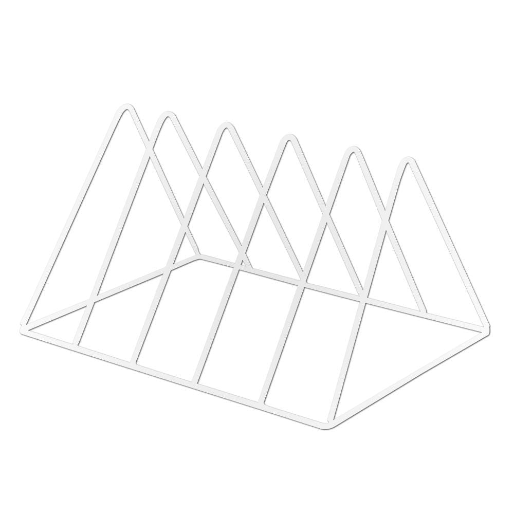 MJI Electronics MJI Vinyl Records Holder R25A-White