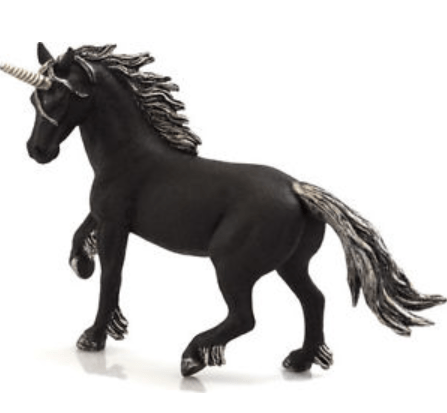Mojo Toys Black Unicorn