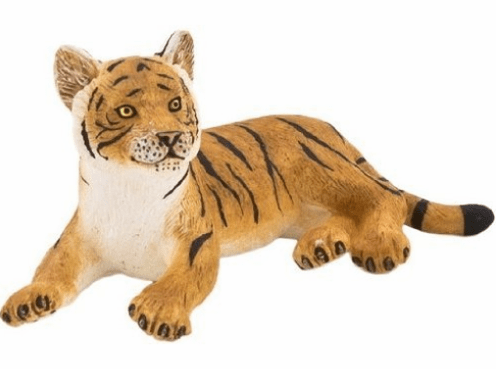 Mojo Toys Tiger Cub laying Down