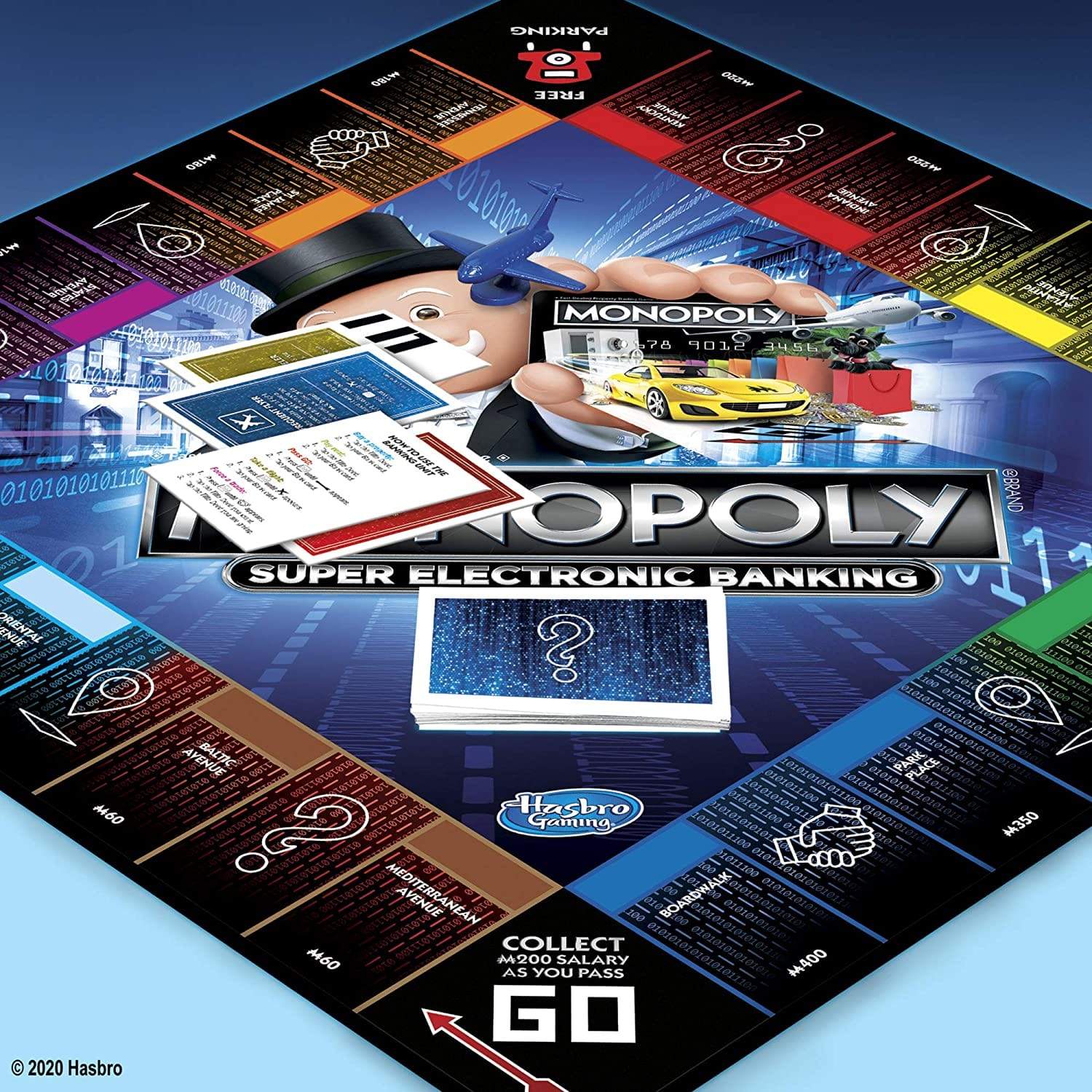 Monopoly Toys Monopoly Ultimate Rewards Board Game; Electronic Banking Unit