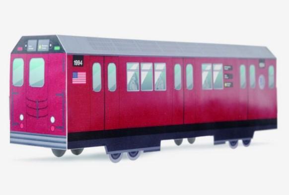 MONTANA COLORS SL Home & Kitchen Montana Colors MTN Systems Miniature DIY Subway Car NYC Redbird