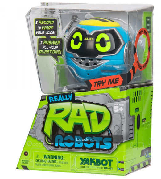Moose Toys - Really Rad Robots Yakbot Toy - Blue