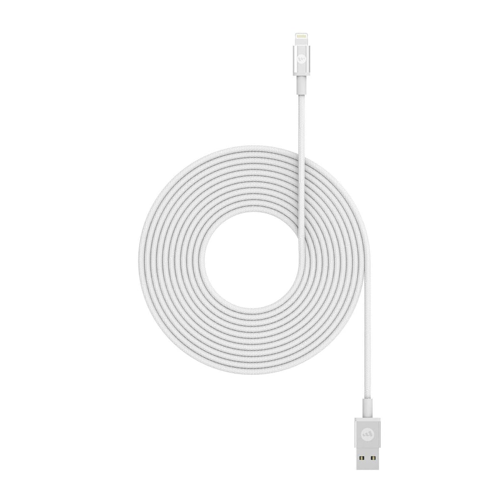 Mophie Charge and Sync Cable-USB-A to Lightning (3M) – (White)