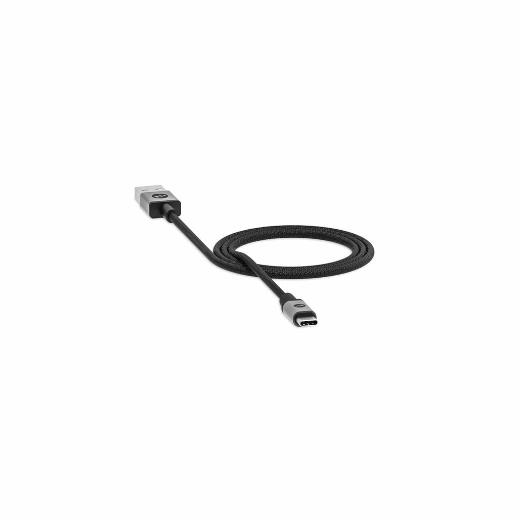 Mophie Charge and Sync Cable-USB-A to USB-C (1M) - (Black)