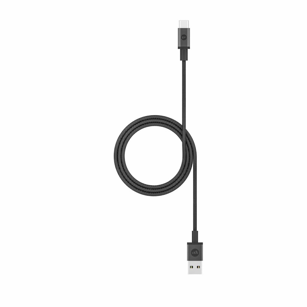Mophie Charge and Sync Cable-USB-A to USB-C (1M) - (Black)