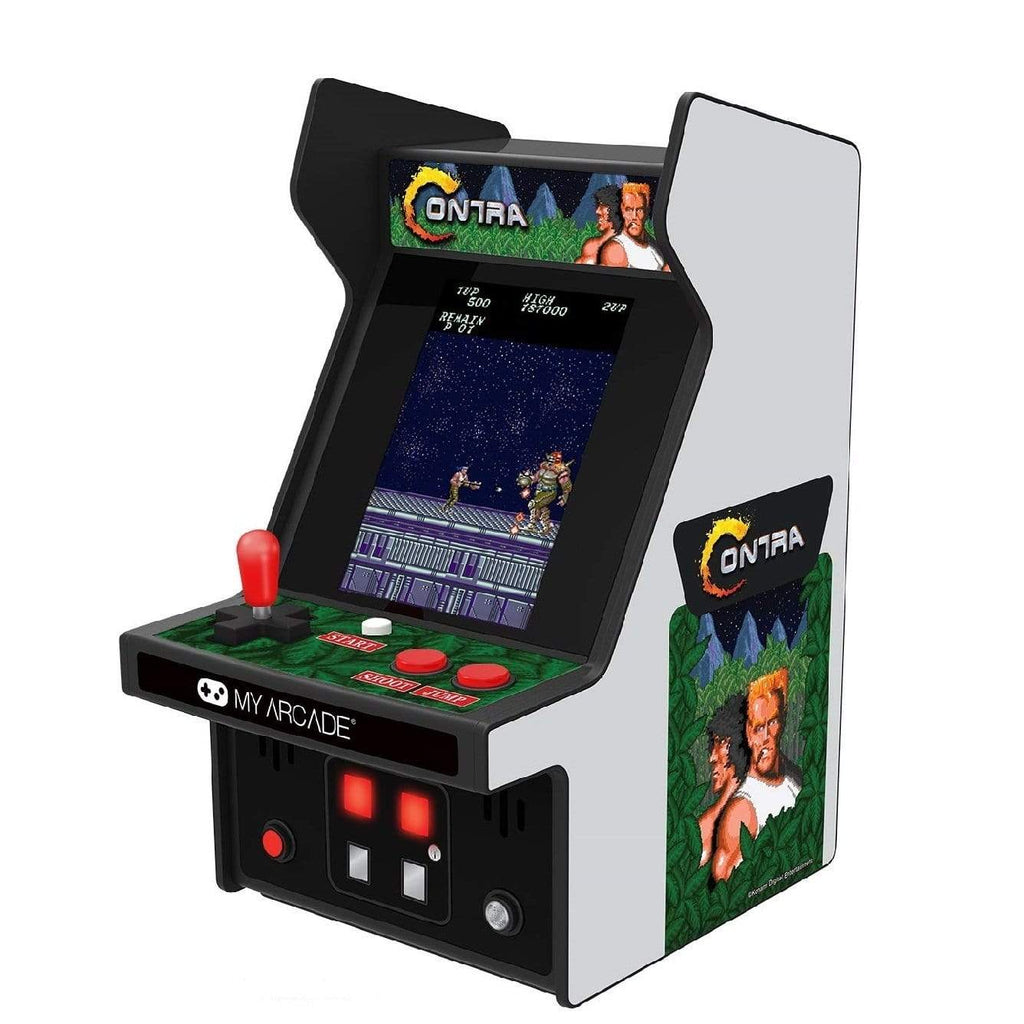 My Arcade Gaming 6.75" Collectible Retro Contra Micro Player (Premium Edition)