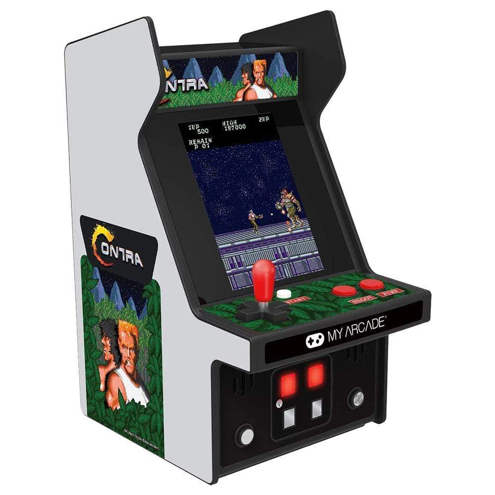 My Arcade Gaming 6.75" Collectible Retro Contra Micro Player (Premium Edition)