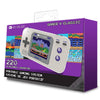 My Arcade Gaming Gamer V Classic (220 Games in 1) White/Purple