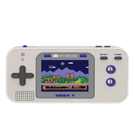 My Arcade Gaming Gamer V Classic (220 Games in 1) White/Purple