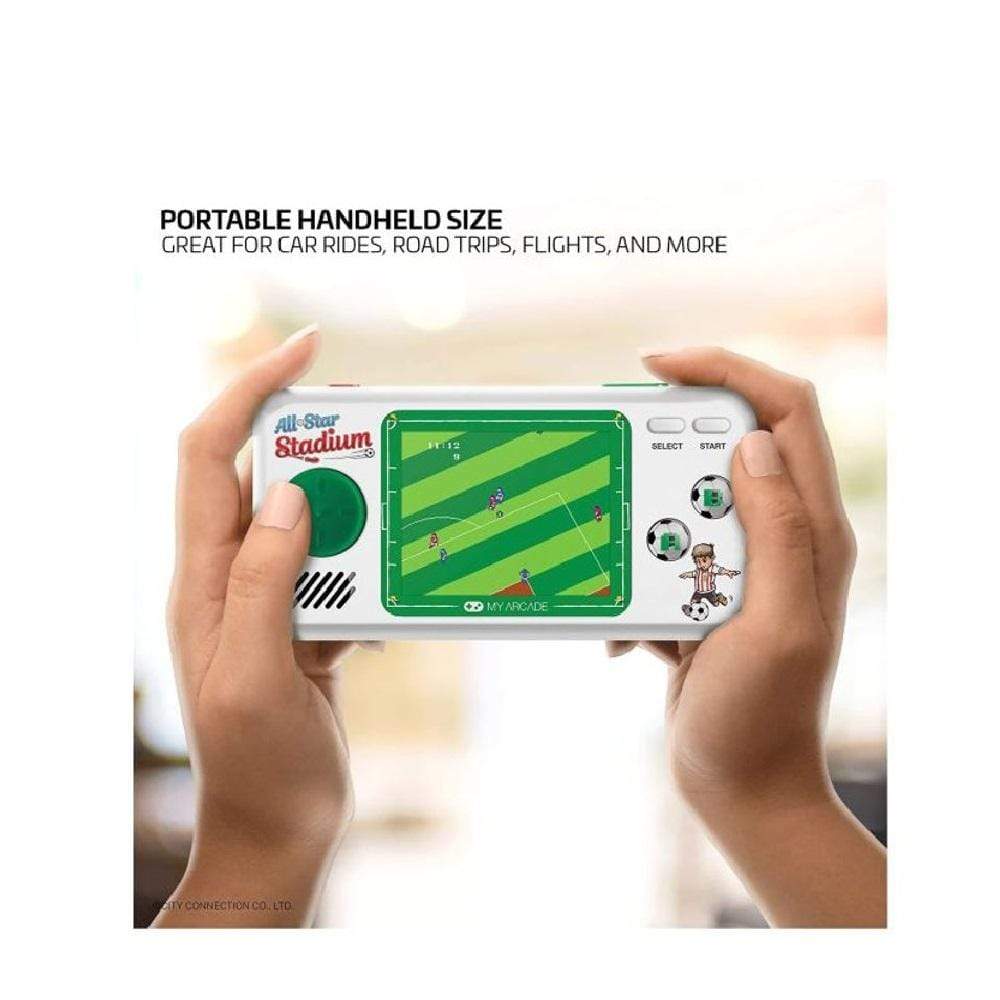 My Arcade Gaming My Arcade All-Star Stadium Pocket Player White/Green