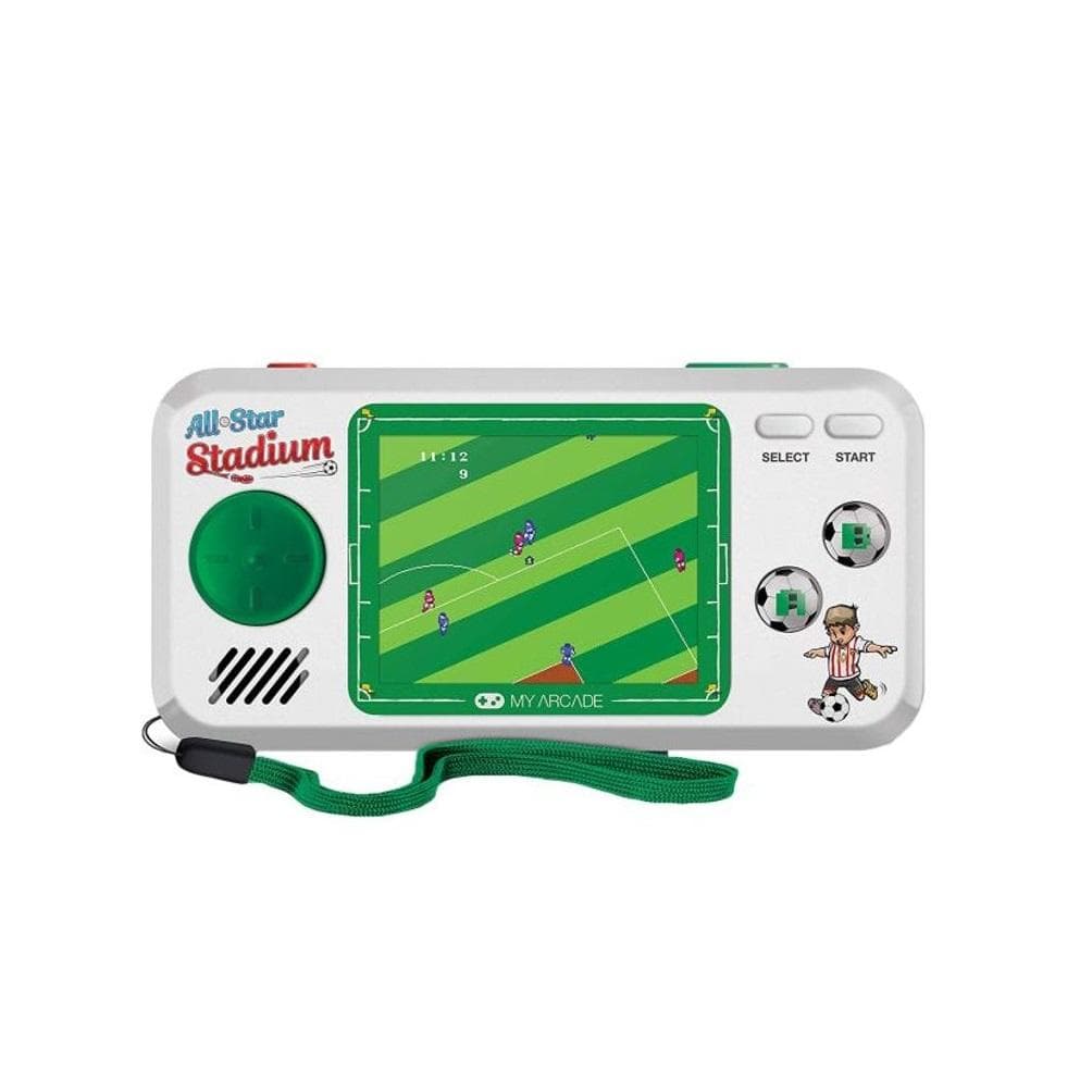 My Arcade Gaming My Arcade All-Star Stadium Pocket Player White/Green