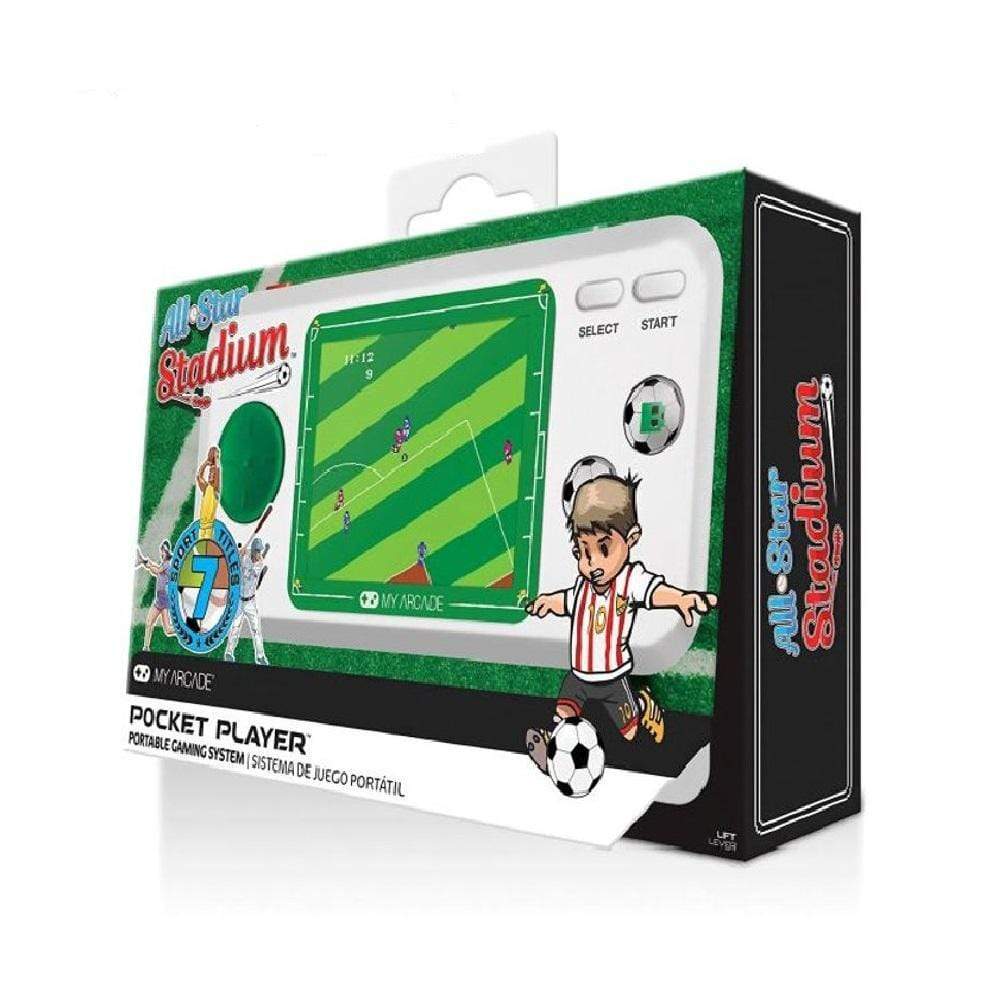 My Arcade Gaming My Arcade All-Star Stadium Pocket Player White/Green