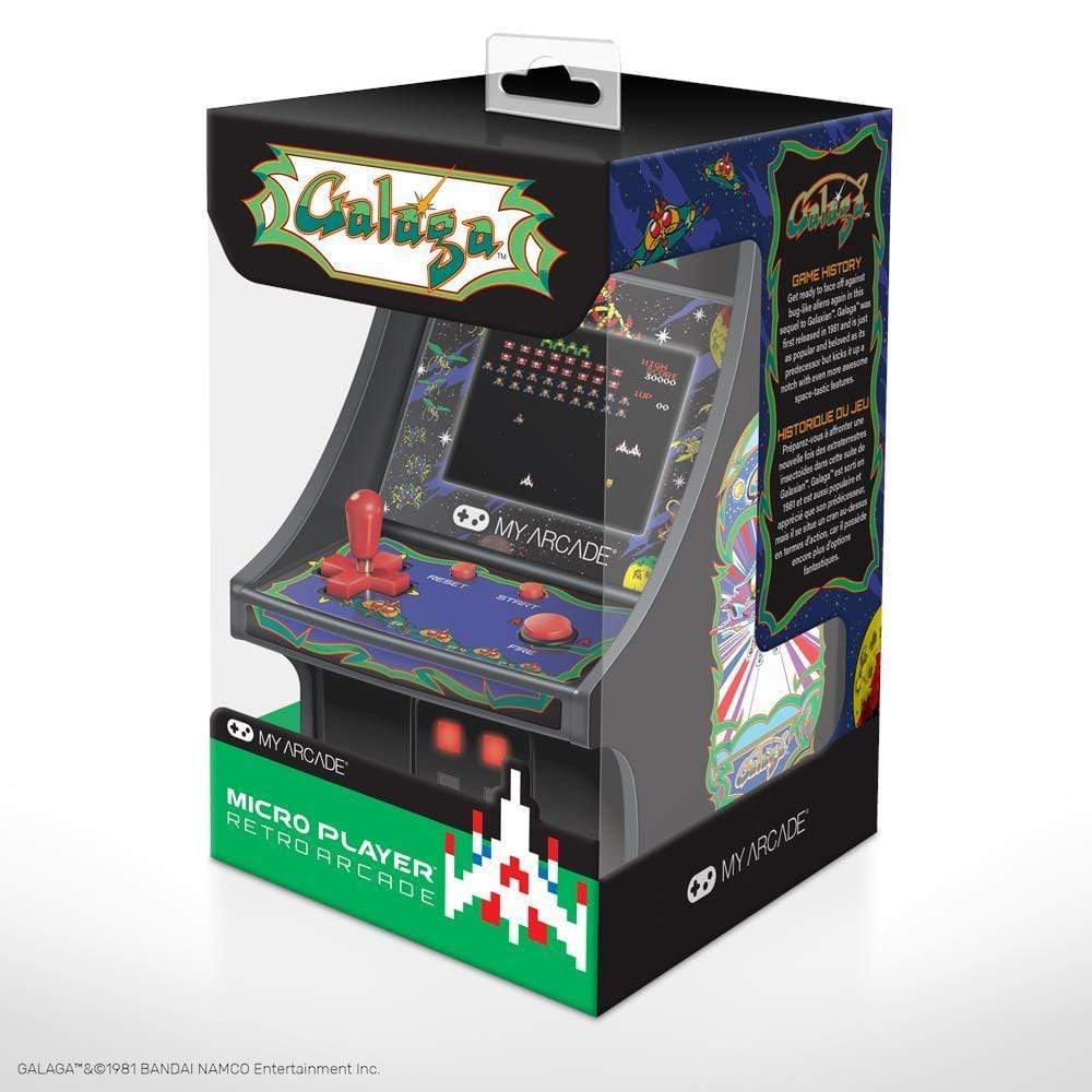 My Arcade Gaming My Arcade Galaga Micro Player Retro Arcade