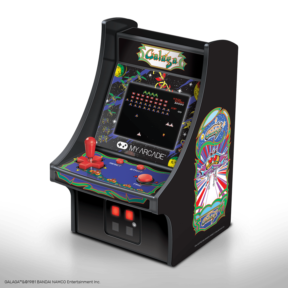 My Arcade Gaming My Arcade Galaga Micro Player Retro Arcade