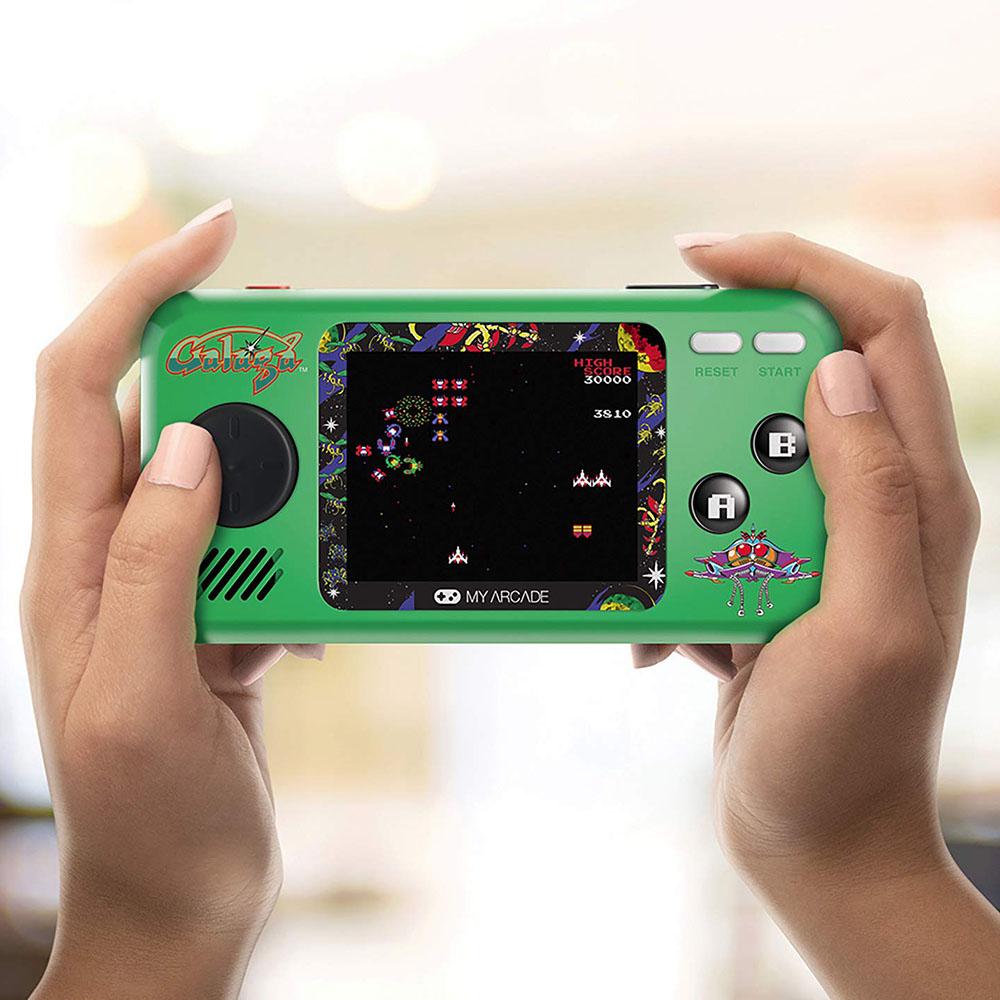 My Arcade Gaming My Arcade Galaga Pocket Player Green