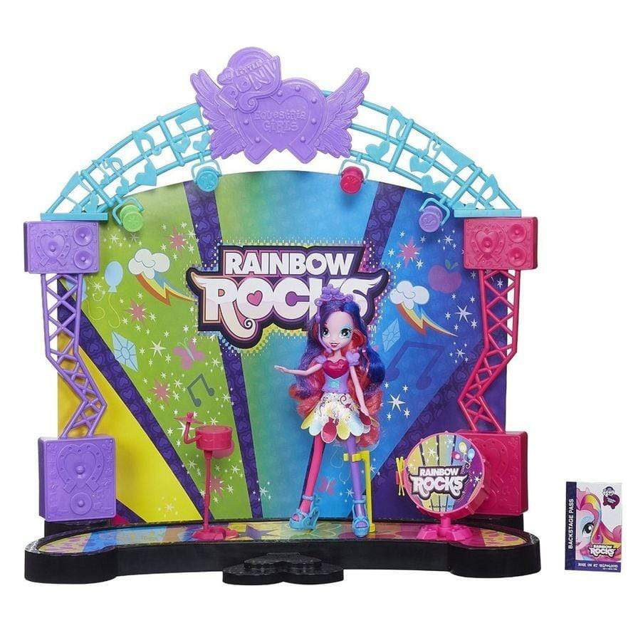 My Little Pony toys Equestria Girls Rainbow Rocks Mane Event Stage Playset