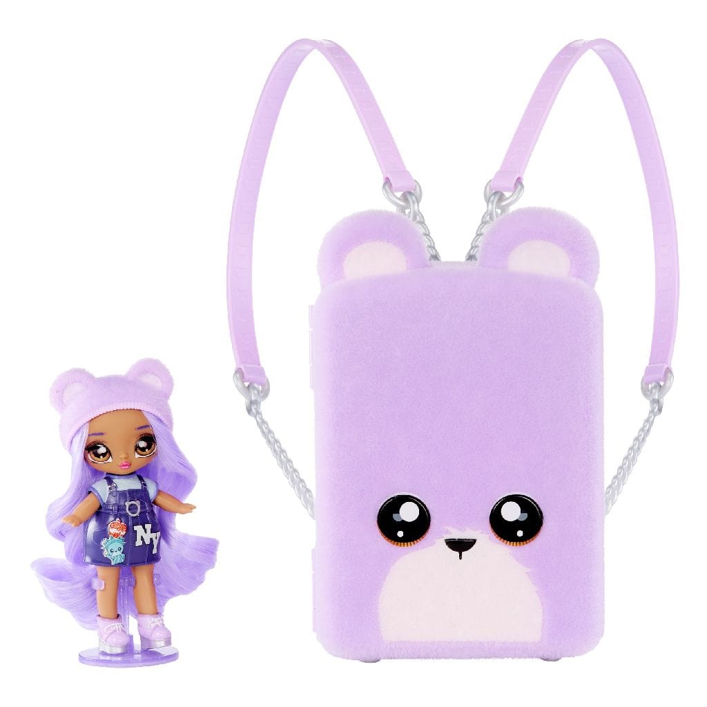 Na! Na! Na! Surprise Toys Na! Na! Na! Surprise Mini Backpack Playset- City Bear