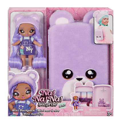 Na! Na! Na! Surprise Toys Na! Na! Na! Surprise Mini Backpack Playset- City Bear