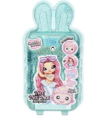 Na Na Toys MGA Entertainment 2 in 1 Baby Doll Na Na Na Surprise with Glitter Sequin Wallet - Andre Avalanche, Boy's Penguin 19.05 cm