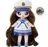 Na Na Toys MGA Entertainment Na! Na! Na! Elegant 2-in-1 Sparkle Doll & Sparkle Sequin Series - Sailor Blue, 19.05 cm