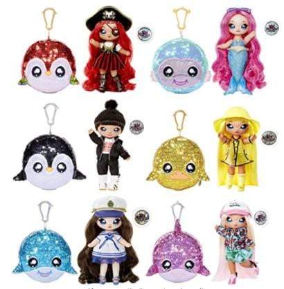 Na Na Toys Na Na MGA Entertainment Na! Na! Na! Fashionable 2-in-1 doll and shiny sequin wallet