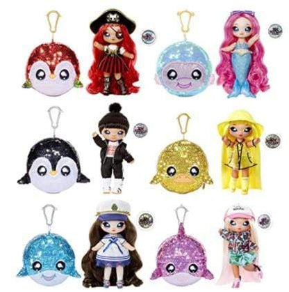 Na Na Toys Na Na MGA Entertainment Na! Na! Na! Modern Doll 2-in-1 Sparkly Glitter Purse - Glitter Purse - Becky Buccaneer, Surprise 19.05 cm Pirate Doll
