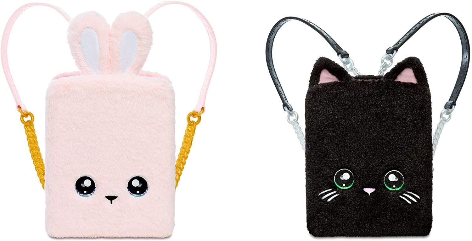Na Na Toys Na Na Na Surprise 3-in-1 Backpack Bedroom Black Kitty Playset with Limited Edition Tuesday Meow Doll