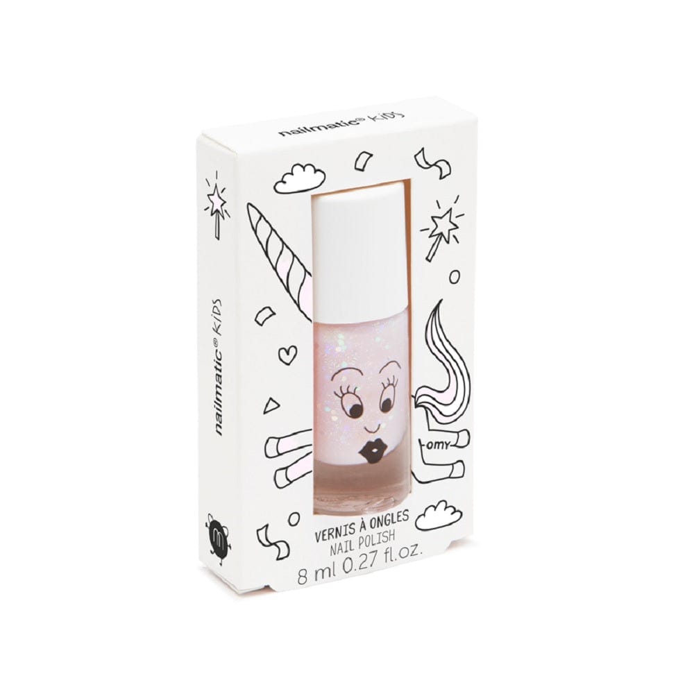 NAILMATIC Beauty Nailmatic Kids Polly Nail Polish Light Pink Glitter