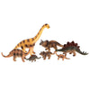 National Geographic toys Nat Geo 7-Piece Dinosaur Play Set with Brachiosaurus and Triceratops