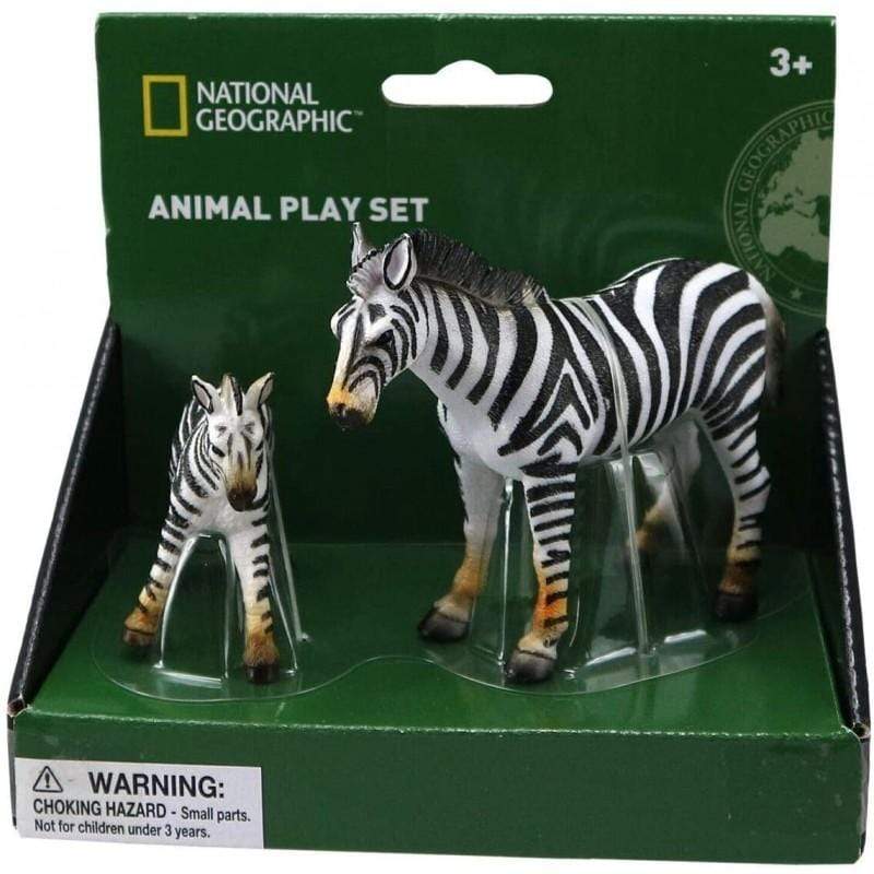 National Geographic Toys Nat Geo Forest Animals Play Set Zebra