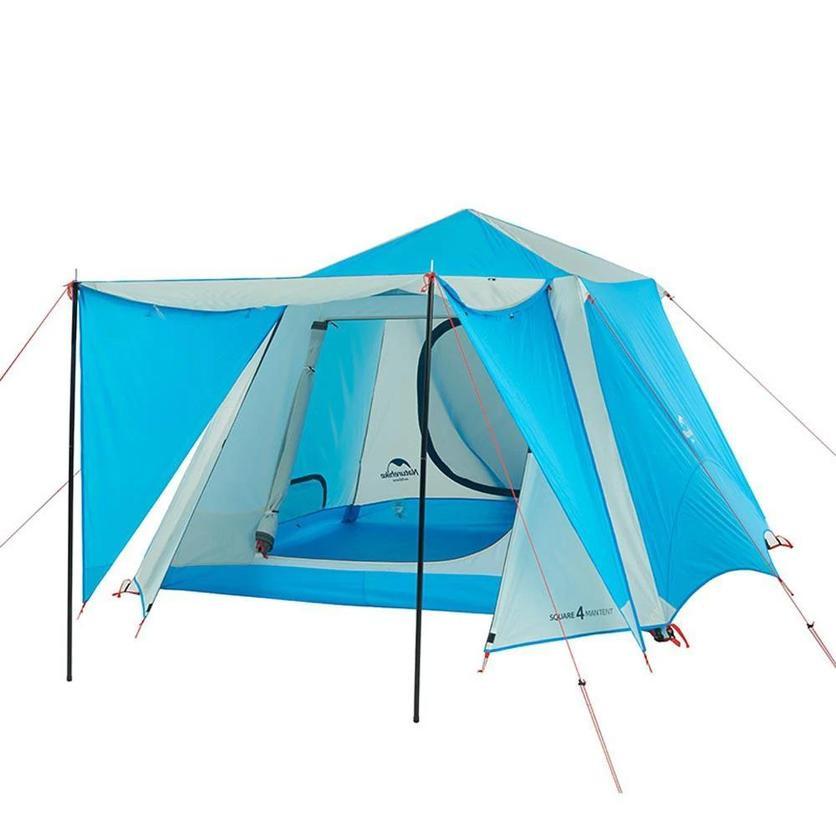 Naturehike Tents Aluminum Pole NATUREHIKE Square Automatic 4 Man Tent