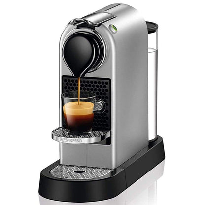 Nespresso Appliances Nespresso Citiz Coffee Machine D123-ME Silver/Grey Aeroccine