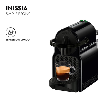 Nespresso Appliances Nespresso Inissia Coffee Machine Black