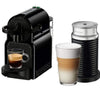 Nespresso Appliances Nespresso Inissia Coffee Machine With Aeroccino Milk Frother Black