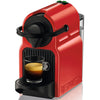 Nespresso Appliances Nespresso Inissia Coffee Machine with Aeroccino Red