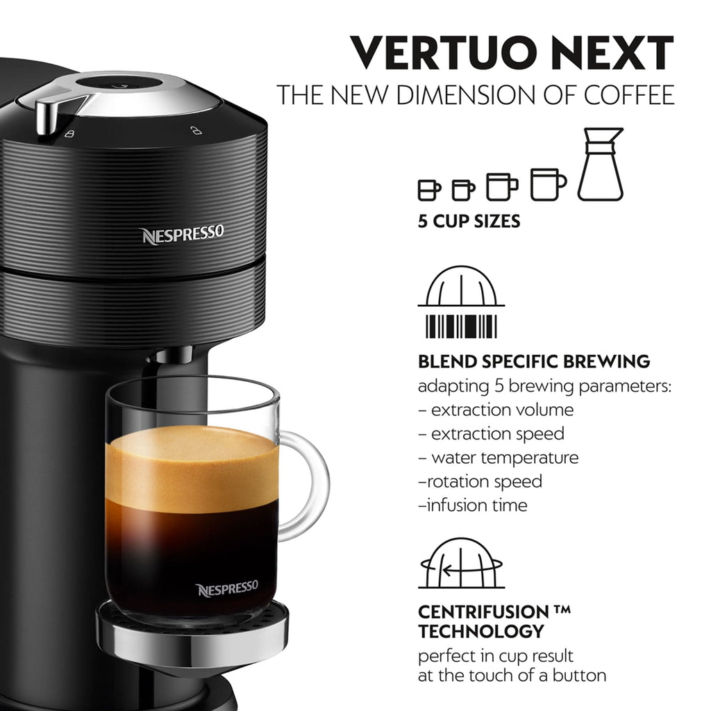 Nespresso Appliances Nespresso Vertuo Next Classic Black