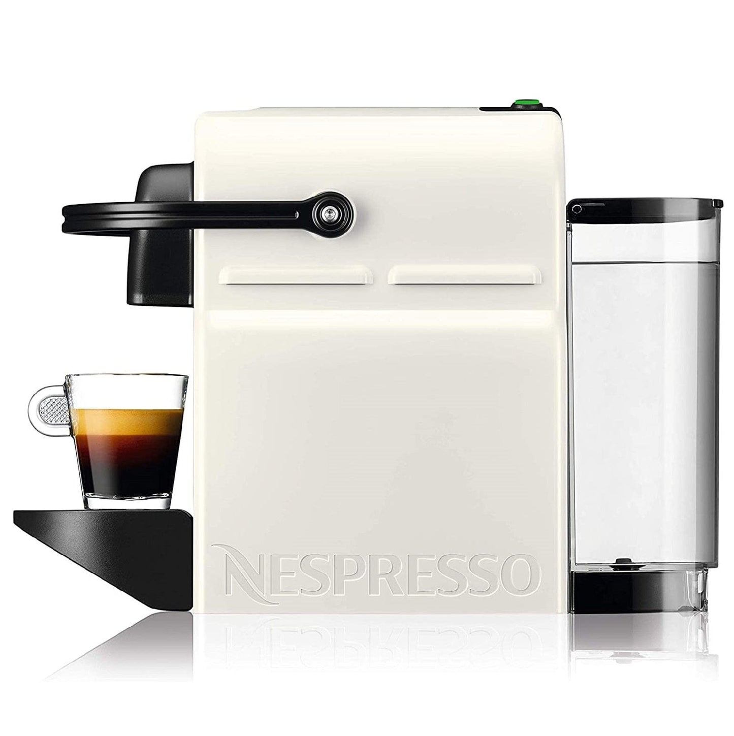 Nespresso Home Appliance Nespresso Inissia Coffee Capsule Machine with Aeroccino, White by Krups