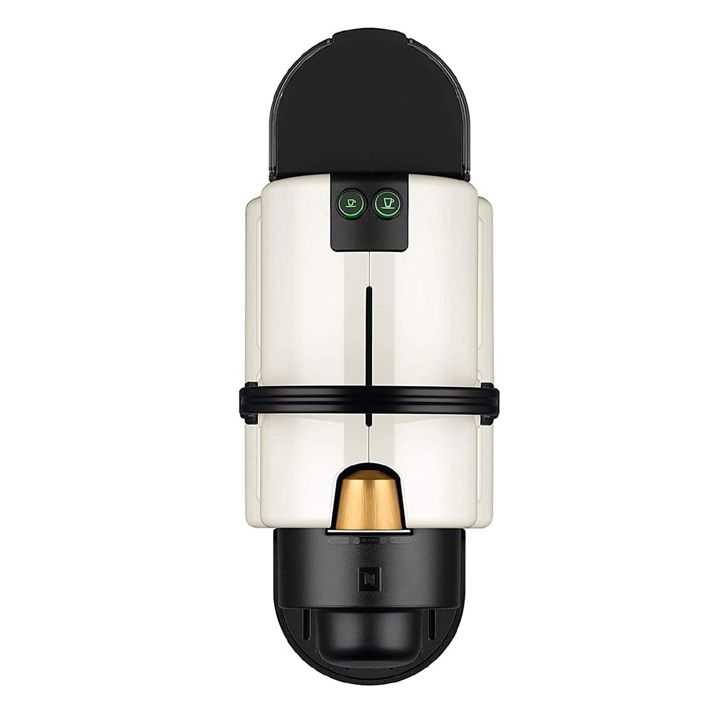 Nespresso Home Appliance Nespresso Inissia Coffee Capsule Machine with Aeroccino, White by Krups