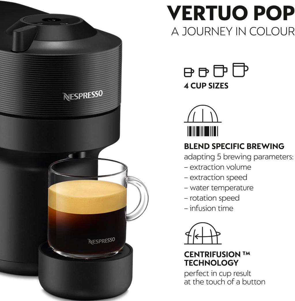 Nespresso makes coffee fun again with the new Vertuo Pop machine