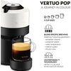 Nespresso Home Appliance Nespresso Vertuo Pop Blue Coffee Machine - White