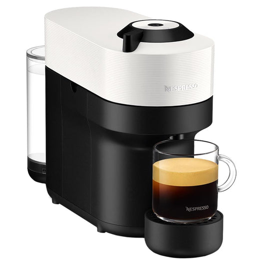 Nespresso Home Appliance Nespresso Vertuo Pop Blue Coffee Machine - White