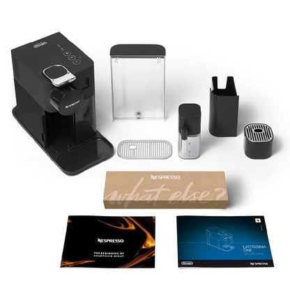 Nespresso Home & Kitchen Nespresso Lattissima One Black Coffee Machine