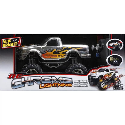 New Bright Toys New Bright 1:24 Chrome Lightning Pick Up Trucks