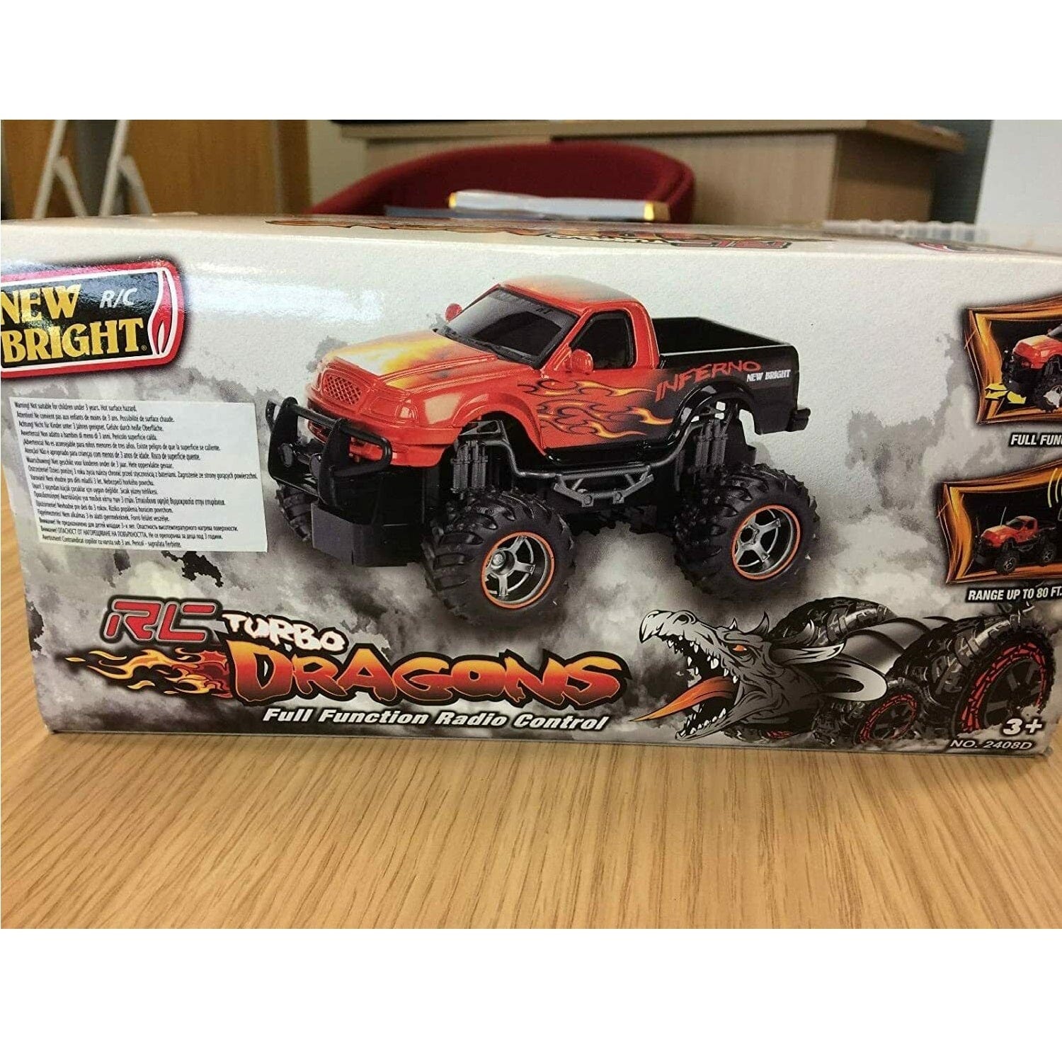 New Bright Toys New Bright 1:24 R/C Turbo Dragons