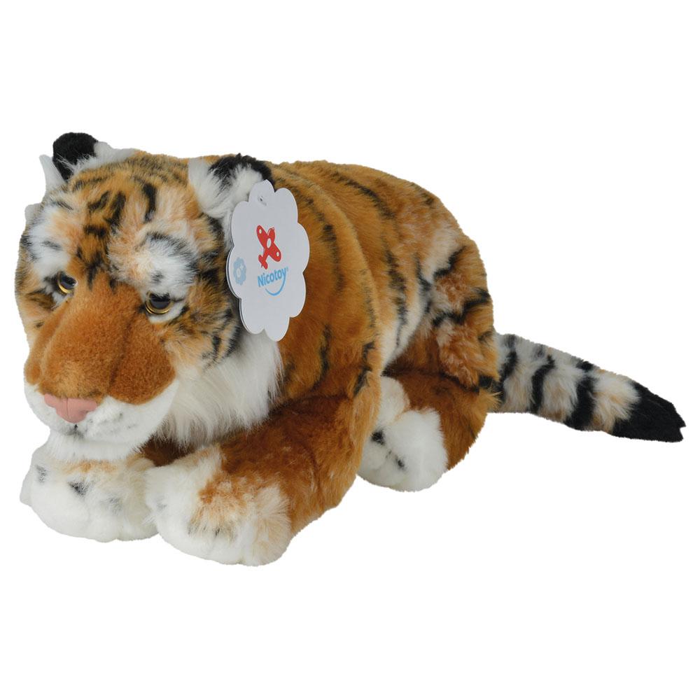 Nicotoy Toys Nicotoy - Brown Tiger With Beans (50cm,ht)