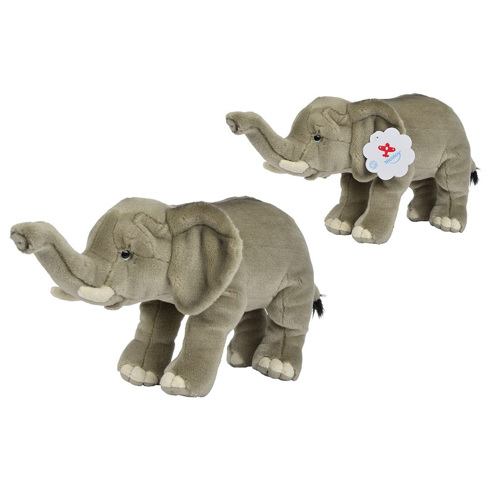 Nicotoy Toys Nicotoy - Floppy African Elephant W/Beans 33cm