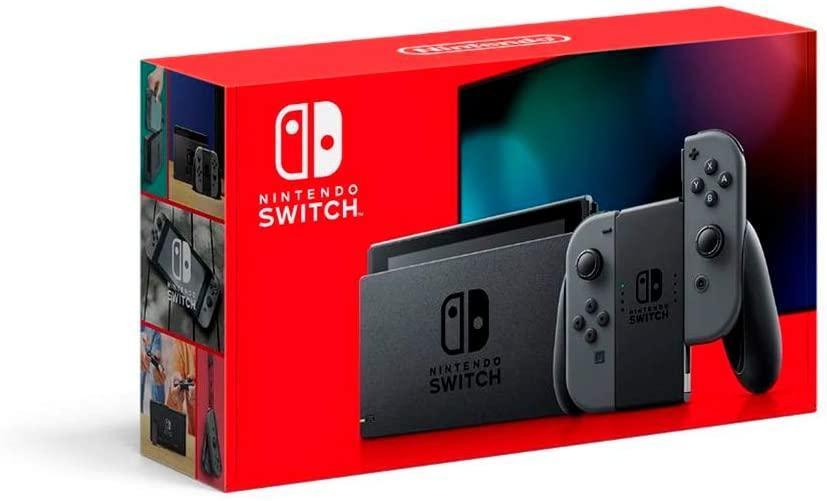 Nintendo Switch 32GB Console Grey Extended Battery