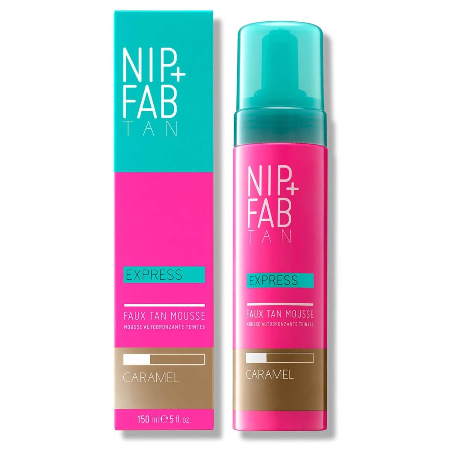 NIP+FAB Beauty NIP+FAB Faux Tan Express Mousse 150ml - Caramel